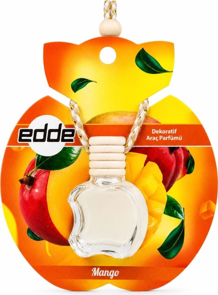 Edde Mango Kokulu Askılı Apple Araba Araç Oto Kokusu Dikiz Aynası Kokusu