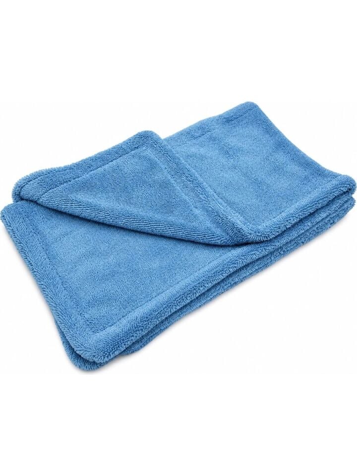 Edde Pro Araba Araç Oto Mikrofiber Kurulama Bezi Havlusu Çift Katlı Ulra Kalın Ithal Mavi 50×80 cm