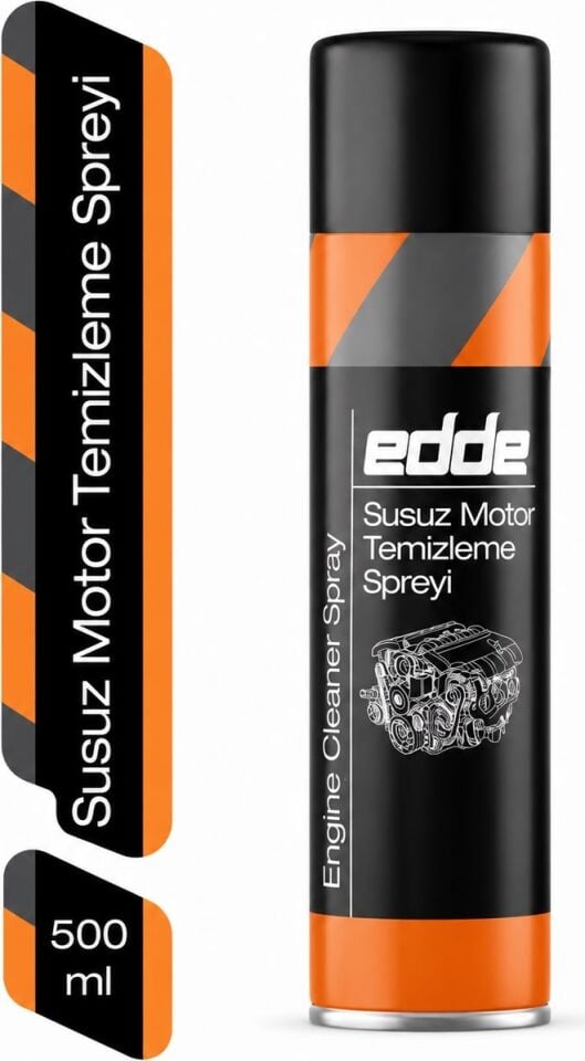 Edde Araba Araç Oto Susuz Motor Temizleyici Sprey 500 ml Oto Bakım Ürünleri Oto Detailing