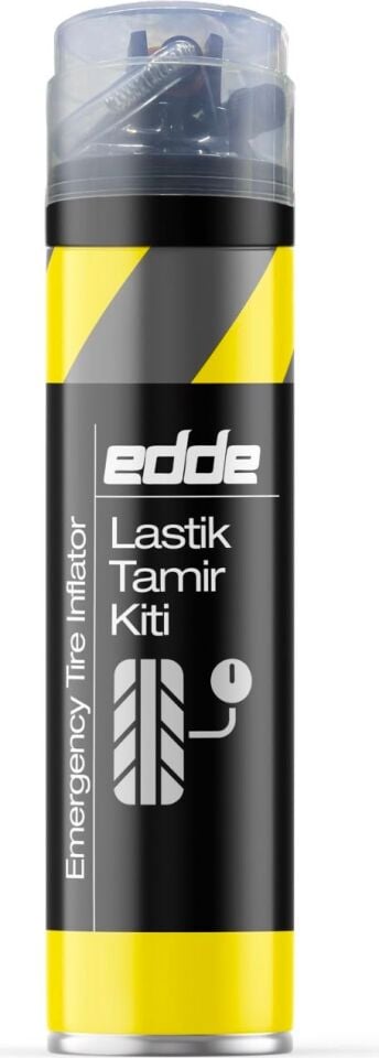 Edde Araba Araç Oto Lastik Tamir Kiti Lastik Tamir Spreyi 500 ml Oto Bakım Ürünleri