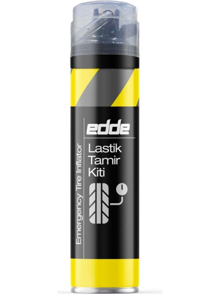 Edde Araba Araç Oto Lastik Tamir Kiti Lastik Tamir Spreyi 500 ml Oto Bakım Ürünleri