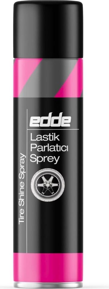 Edde Araba Araç Oto Lastik Parlatıcı Parlatma Spreyi 500 ml Suya Dayanıklı Bir Ay Kalıcı Oto Bakım Ürünleri