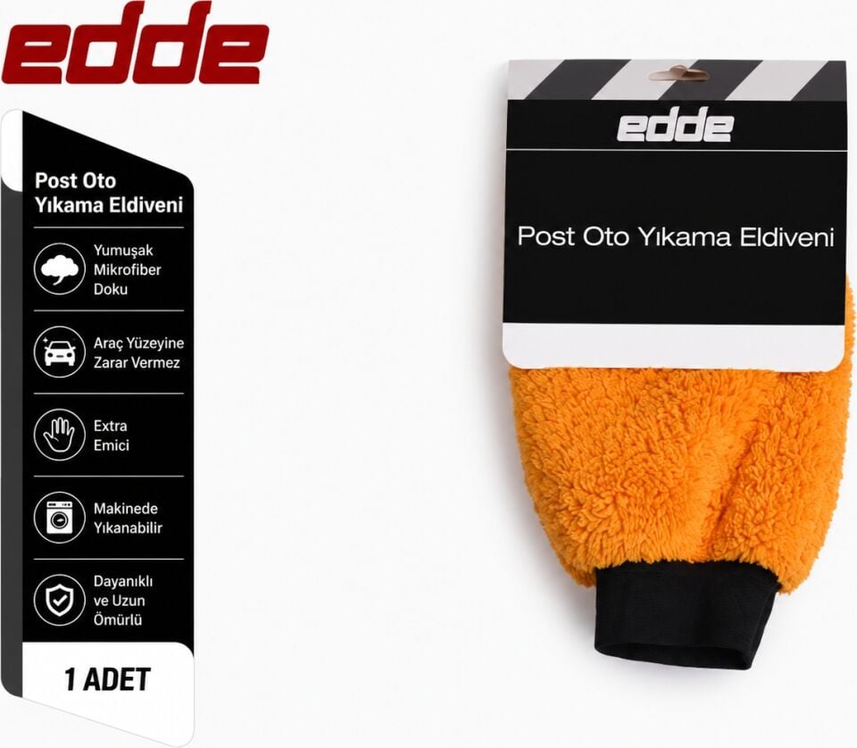 Edde Araba Araç Oto Mikrofiber Oto Yıkama Eldiveni Yıkama Eldiven Post Oto Detailing