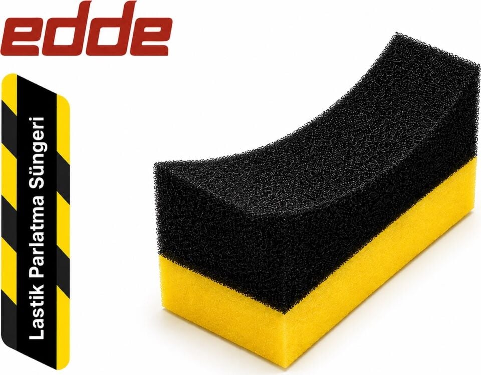 Edde Araba Araç Oto Lastik Parlatma Süngeri Parlatıcı Sünger Oto Detailing