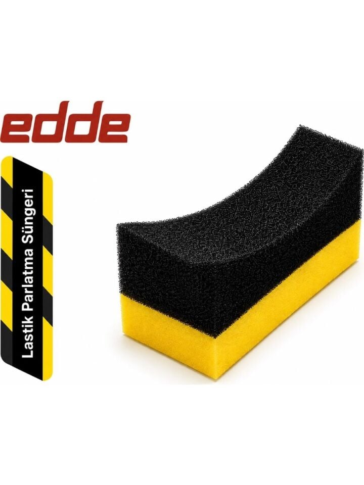 Edde Araba Araç Oto Lastik Parlatma Süngeri Parlatıcı Sünger Oto Detailing