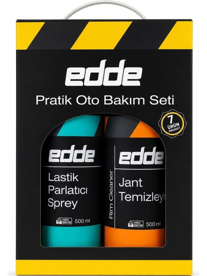 Edde 7'li Araba Araç Oto Pratik Oto Bakım Seti 7 Adet Ürün