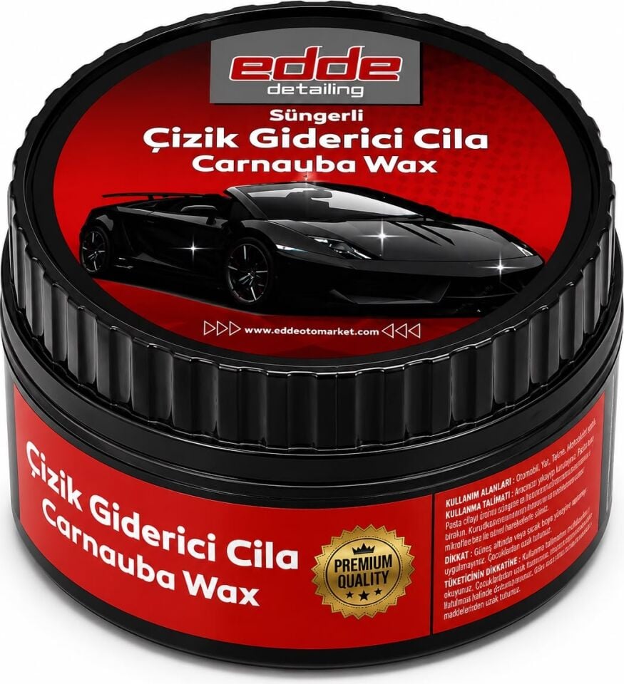 Edde Araba Araç Oto Süngerli Çizik Giderici Cila Oto Detailing