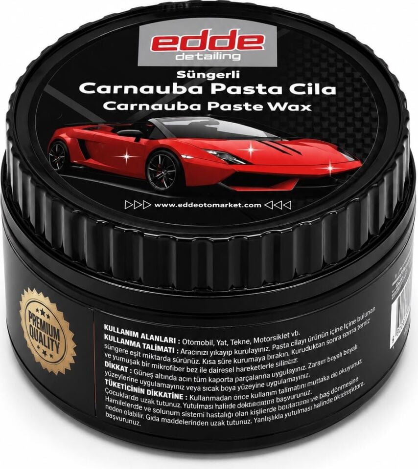 Edde Araba Araç Oto Süngerli Pasta Cila Oto Detailing
