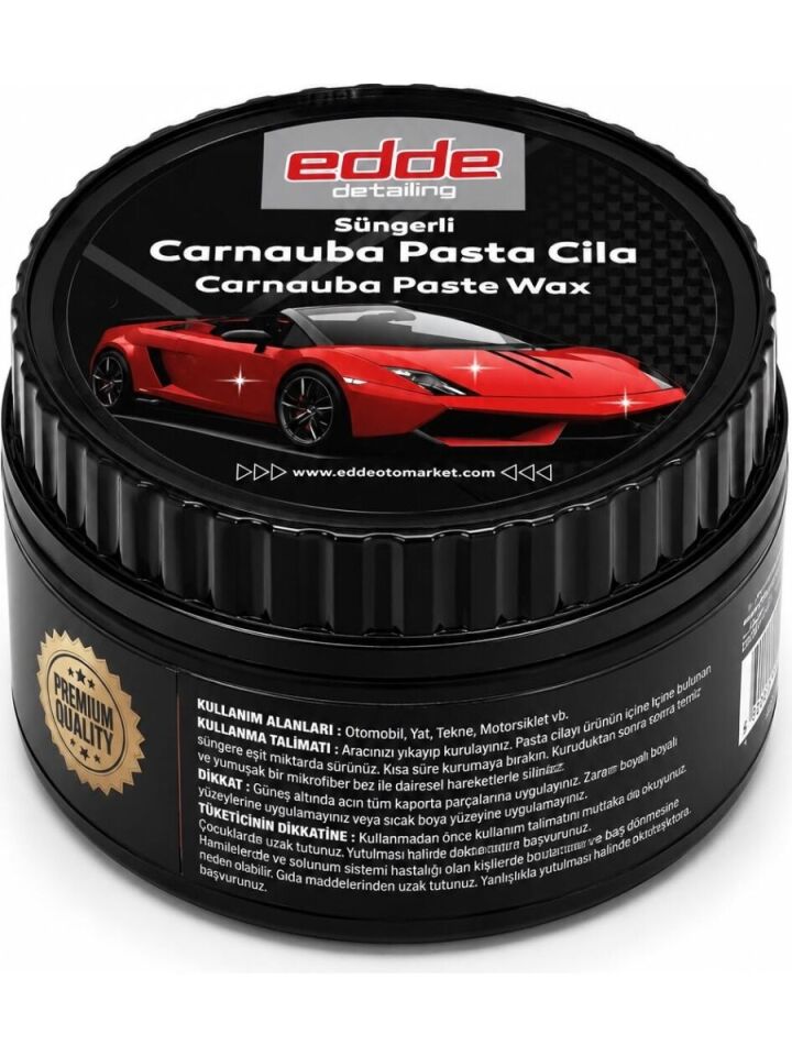 Edde Araba Araç Oto Süngerli Pasta Cila Oto Detailing