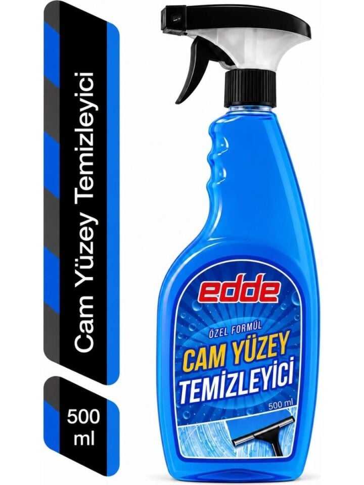 Edde Araba Araç Oto Cam Yüzey Temizleyici 500 ml Oto Detailing