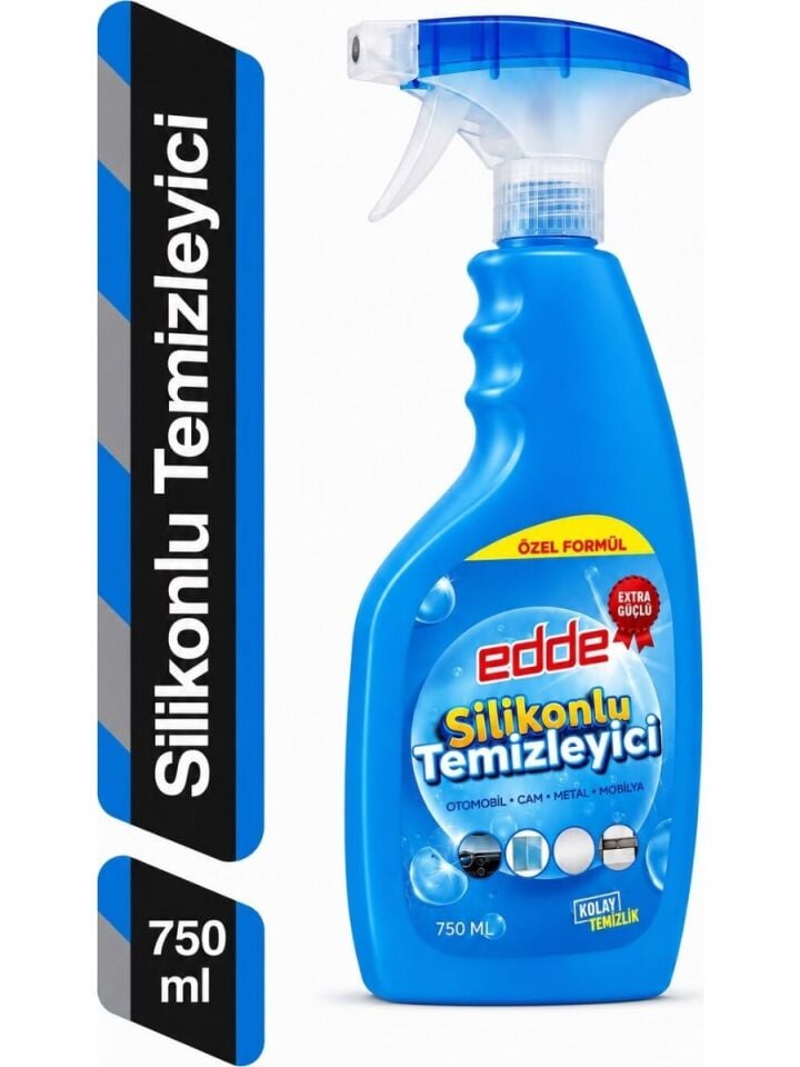 Edde Araba Araç Oto Silikonlu Yüzey Temizleyici 750 ml Oto Detailing