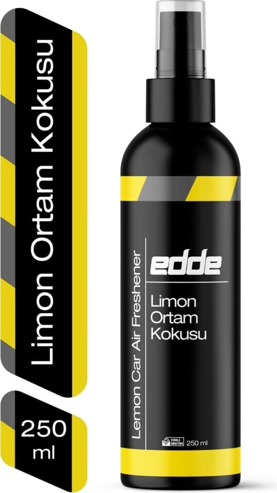 Edde Limon Kokulu Araba Araç Oto Ortam Kokusu Araç Içi Kokuları Oto Parfümü 250 ml Oto Detailing
