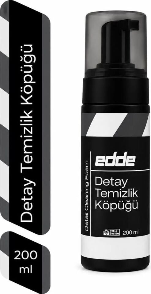 Edde Araba Araç Oto Iç Mekan Detay Temizlik Köpüğü Temizleyici Köpük Araç Içi Temizleme Köpüğü 200 ml
