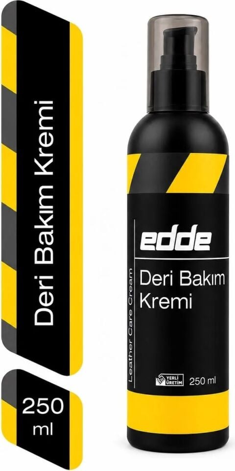 Edde Araba Araç Oto Besleyici Onarıcı Koltuk Deri Bakım Kremi 250 ml Oto Detailing