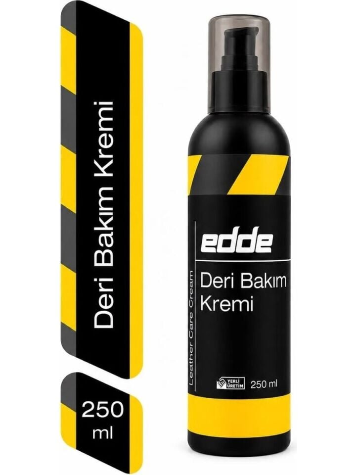 Edde Araba Araç Oto Besleyici Onarıcı Koltuk Deri Bakım Kremi 250 ml Oto Detailing