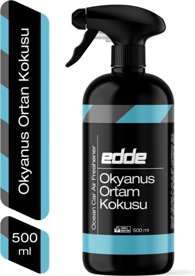 Edde Okyanus Kokulu Araba Araç Oto Ortam Kokusu Araç Içi Kokuları Oto Parfümü 500 ml Oto Detailing