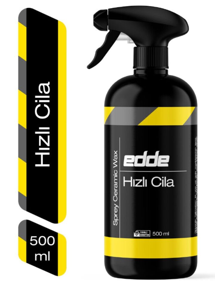 Edde Araba Araç Oto Hızlı Cila 500 Ml Oto Detailing
