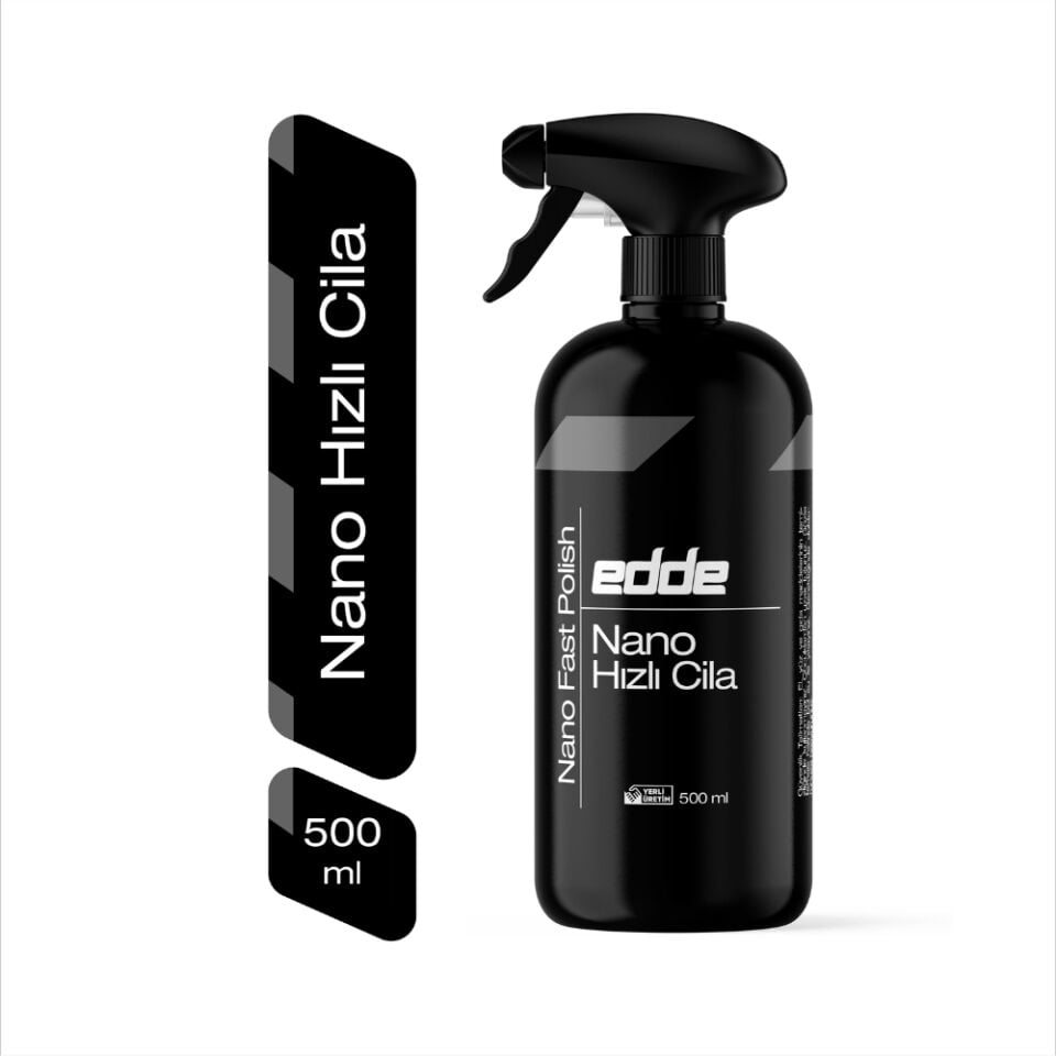 Edde Araba Araç Oto Nano Hızlı Cila 500 Ml Seramik Hızlı Cila Oto Detailing