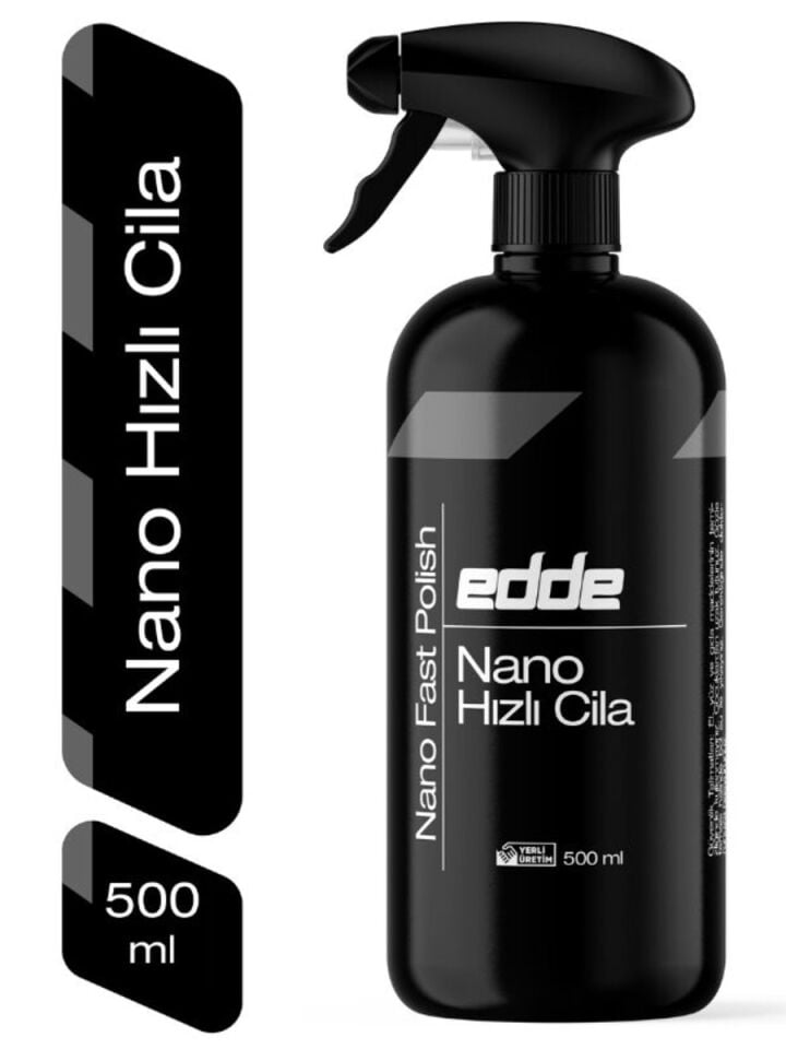 Edde Araba Araç Oto Nano Hızlı Cila 500 Ml Seramik Hızlı Cila Oto Detailing