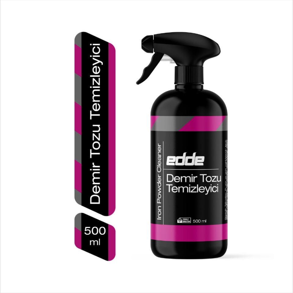 Edde Araba Araç Oto Demir Tozu Sökücü Temizleyici Demir Tozu Temizleme 500 Ml Oto Detailing