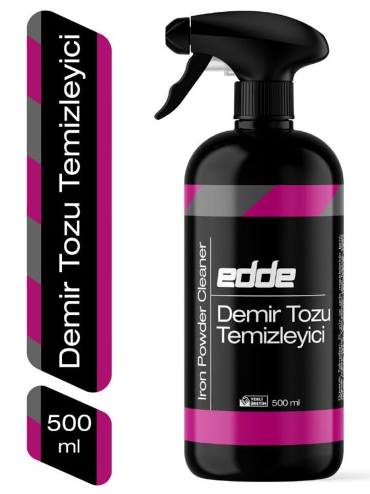 Edde Araba Araç Oto Demir Tozu Sökücü Temizleyici Demir Tozu Temizleme 500 Ml Oto Detailing
