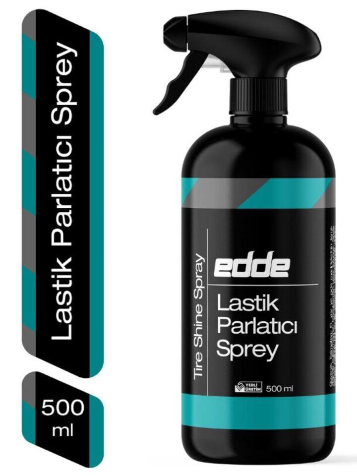 Edde Araba Araç Oto Lastik Parlatıcı Temizleyici Sıvı Lastik Temizleme 500 Ml Oto Detailing