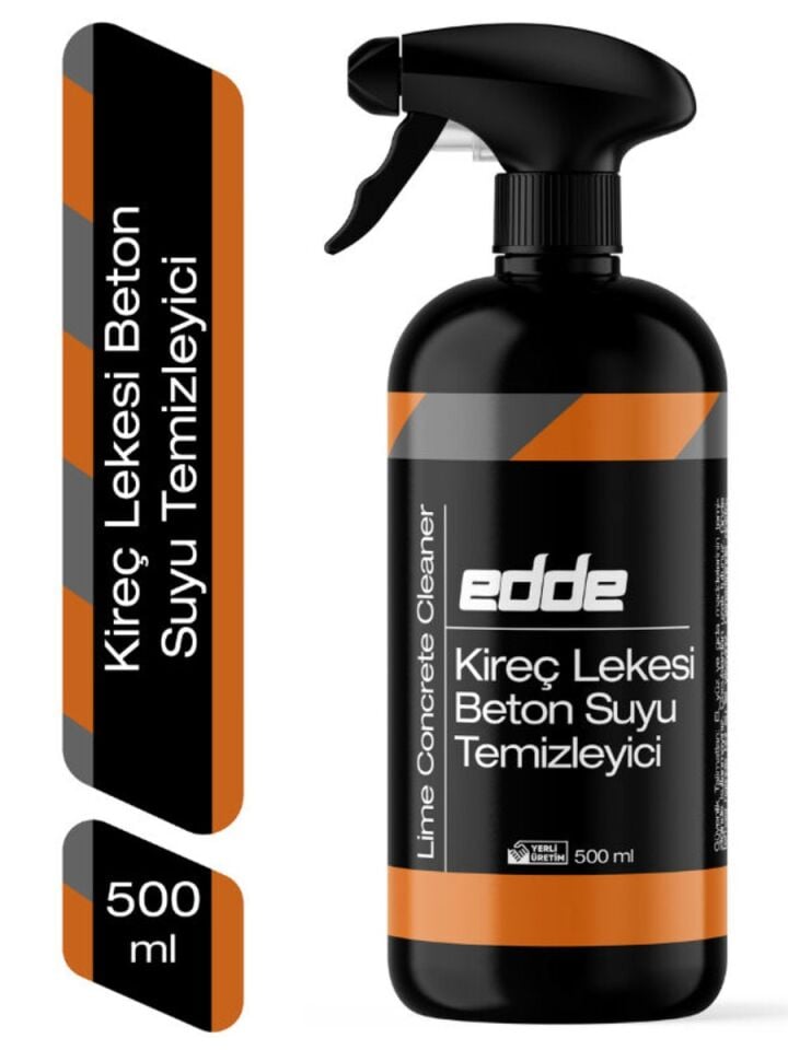 Edde Araba Araç Oto Kireç Beton Suyu Sökücü Temizleyici Temizleme 500 Ml Oto Detailing