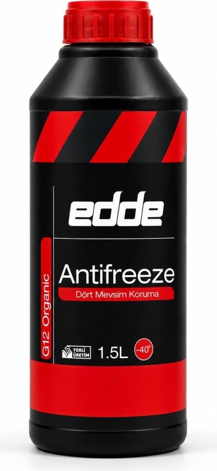 Edde Araba Araç Oto Antifriz Kırmızı 1.5 L Dört Mevsim