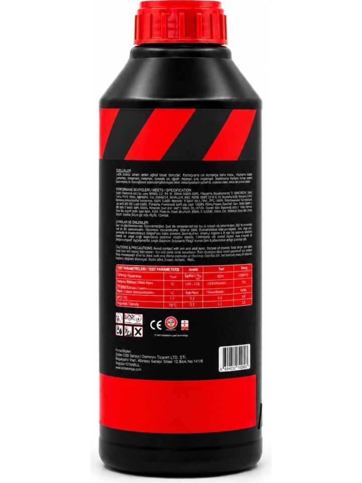 Edde Araba Araç Oto Antifriz Kırmızı 1.5 L Dört Mevsim