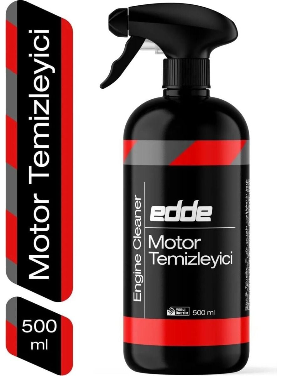 Edde Araba Araç Oto Premium Motor Temizleyici Sprey Motor Temizleme Spreyi 500 Ml Oto Detailing